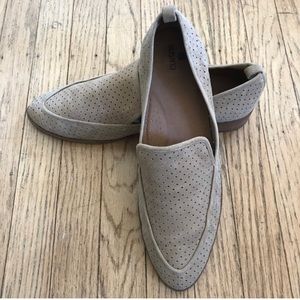 Susina Perforated Leather Loafers